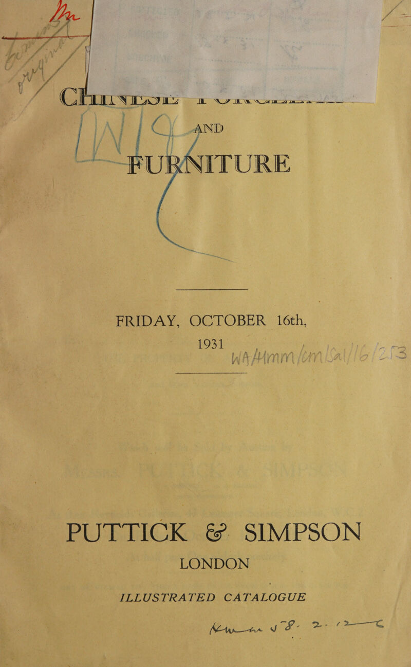  a Fae ff a : &gt; bf : : : &gt; P ————-—--— PURMCK se SIMPSON _ LONDON ILLUSTRATED CATALOGUE YF ae Re: he a are he