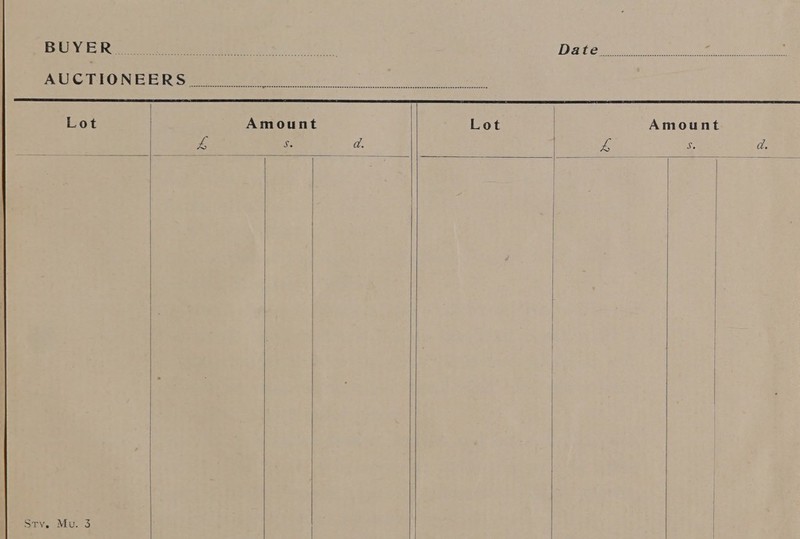  VorANA OATES 64 Und 60 4 hoo. | 1 Seta «0 | ae ele a CTP a Lot Amount Lot Amount a Ss a. a bats Se oh de           sry, Mu. 3