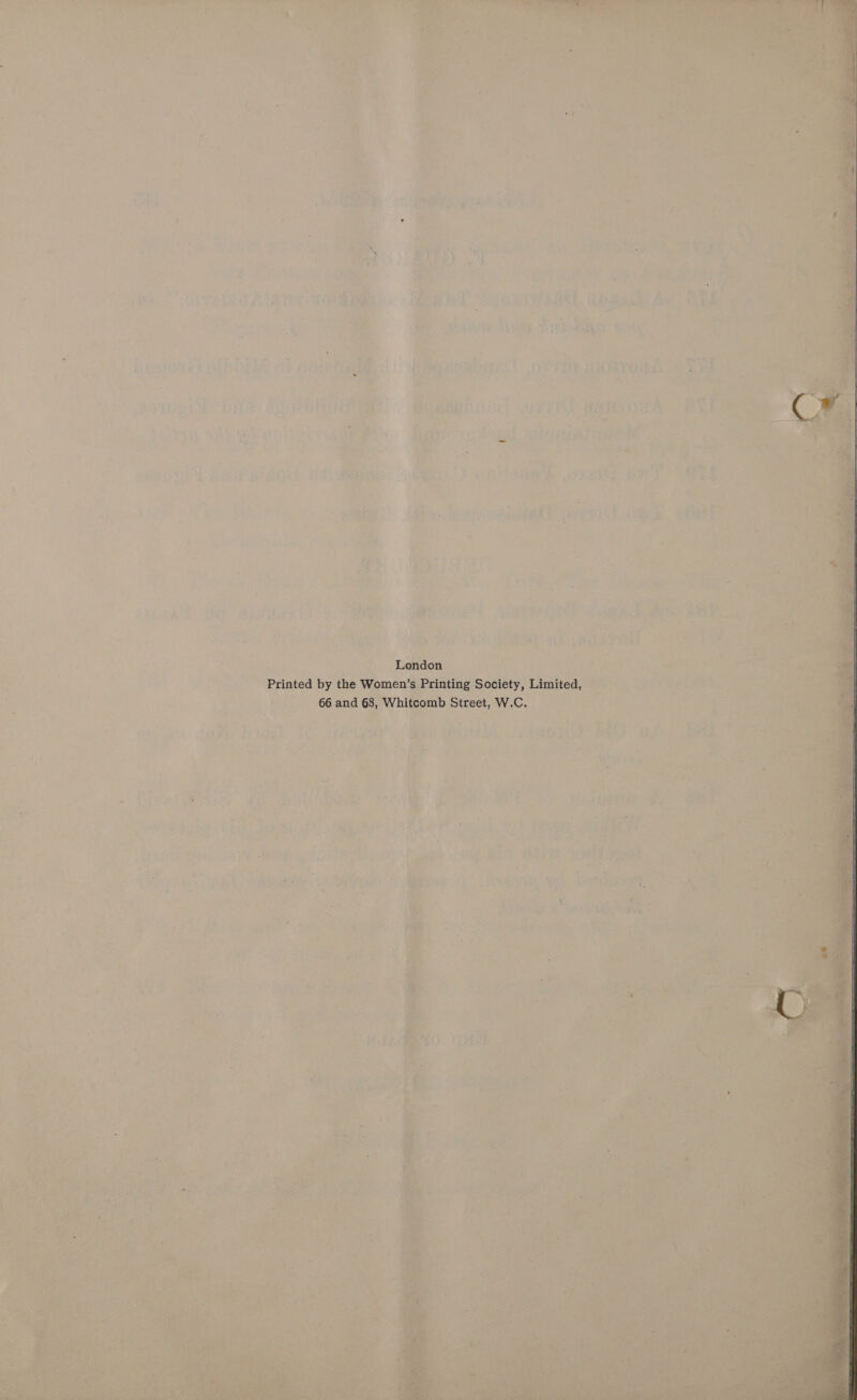 don ‘ ted, imi ee Md tcomb Street, W.C. i 66 and 68, Wh 14 « t a CF 