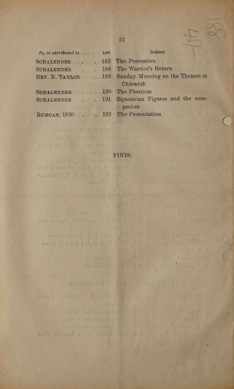 SCHALENDER a SCHALENDER REV. N, TAYLOR — SCHALENDER — SCHALENDER Procession Petia e Warrior’ s Return Ae hee oor PV eS - “oa rene on the Thame a =) Presentation, 