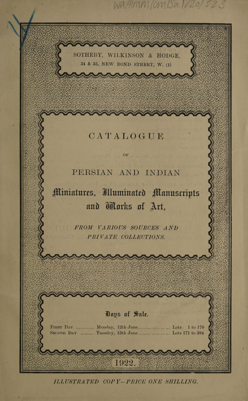                              — a - : ; : TANT Ky EVI PAS AT AAT bu AA Da a DCD TCA a CAT 7 Ny YF Ny CATS Vr BF XB DRA A SAI ARSC AID CAI CAD CALCAGNIE GALS pas TT ENE NUE OAS MRI CRAI GIL ISIE IORI ORIEL EIEN NEL RINE MIEN DENIM SIEM EU ASTI ANSI NC Ho FI 8 POS ANSI ANS | Sy. YSIS DOSS Ma SIS ALLIS AIO USCA IN SLD, Ea 2 YS 4 nt sri Ne SA Ie mrs : LSA RIX OA 33 CAA OS, BRAIN : ARI RAIS iPeSQukon OS ASAI AIRS SEs PEA, AI wane) A RYE NAA RAL aS ie Ee tad Lael {~=7 SS VSS Vy ANNAN j ONIN IRS aad bre SANGRE SOTHERB \ AIS AD Peat ler SR HEB INSON &amp; HODGE PARASITES SANG ? * > MAPA AA RAP 7. SZ =SZ , mIAAIL <A AS) A NAY BARRA LAN LANA SAIS NINT alah hi Pld hl SIAL SALINE Sane 34 &amp; 35, NEW BOND STREET, W. (1) ONS —— SL NON S AY Se Ge Or a pe 7] 21. *. ERED MARISA EAR ALA SUAS SS es les x ra a fone ‘ 7 ‘ % ‘ rz Ae yg Sy AANL CALS LANL ala LS S PYRE SS RAPA INN ' 3 (pisces ie SoA RI SARI RANE ALIN 5 Y YY SK oy gy “Zeng? LA Loe ae ert, a x f~ f FANS re ~ SY ~~ ~~ NOES AEN AION S ie H PENA ONAN : NA ARENT EN RO NEN AN CANNY “oe N NN NANA NON Oe NESS, NAO NEN ENA AES NAST NEED E ENS ae ike ign {ote tke SHS LN leer orto hee Epes a, aig he a SSIS ST ENTITIES AY eI oe ZS > £3 << A - fm Fale oP oy Be er a Cm BR em PR Cla Ne GE REN ie rg Y a Sarg Ba Sr N AN ANS NN Ry 737 Oy ~S DRADF oo RORY O9N DAD AAS aI Vv Ora) PRAIA DRADAASL AL NASCAR Chee SSN NS N07 NIN oe NI So NENT A NIN So SIRT NT ST SNARE NAT NST NINE NSD SS ST BAI LEI NG PIOAN TSS or pe Re fi WLS dig Selig Se Leet Sele ee Se Oe TOT OSTEO SUSE TSA DADS “ 2 ae) ES a egg me ie am OR A PT ee EN Ba UNE A Soe Re ke NY GE a I I Lr a Pe a a Se eA te {NXT N SS: : AX ONLNDININDINN DY NISIN ASN XK NNN —y =» fn tt YN SP UNO BRO LAA GLA GERD FRIIS FP PIB PRR G LP POD REPRE PIG IDE R OGRE FESO GOS eve ARG ARK AYR NON oe NON NN COP NNT NAINA NNT CANA NAP NIN NALS SINZ SNA NAY NIA NEY NENA NNT WANNA NAT ANN SANS re eS S! mS st “~~ ries tarsi S aS NTN Sr REY SSE PN SEE ee ae Fed ow AE ey ew PN ET aS WSR LAIES ait, Ne cape Ope ON a ep Ee TN ee pi ge tid pn he gE Sa SOF esl Og A an Nan nf Nn, On Sf an St “NT eee SN NS NAT NN ENN INN ANN ND ENSINDININIIN IONS AINE ANS INNO NN PM ILS TEDL CA) ISAT ESS A VOIA TS) RY OD IOI ADDI OLDER) ETO E PE) RISD AT IA PRL yy /, aly, F ws LSD) UPL} ty taty UU ee Nie Bee ts URS Dae NR To a RT aed Sh AY mare 2 FAN aD Vat PARTY Via NG Boe! Ew pm gon RW LS i ea ; AI Bae 7 A Bay soir PALIN. MAN ca p= pee as Noa iwli~% “2X >A = SARS SAS IN AR SINS MISA AW ale “INA Oe, — ae, ISIN aX> qt = 5, LS JTAZ MIA ryy >| oa ' TE GMS ENS. wo) q Nes SONNE) LENIN RY ee q = age “9 EN ‘ BY AA, SE VAISS PY0 ee =INAL Ys, SS De, 7 Zt. z Le Ss = CNS xa SAE GAL VEINS JN -tN ae eet oy 5 Or a oa CN >7i1- oR NN EN eN15 NAS iY IANS VEIM ISS POSE ete HINA ee SiR ae tes << Des Kae: bell he ‘ VAISS PUN le “INNA Sa ely SNES ef sxe owe pays SNT RSS DRE Bergh iy Ne wh Fa ‘ SONS es, oe 7 ee aks, 7 bye cg See / RAK i ey oe ses AWA MANES SS eae ; ¢ o le7, ¢ - Ts E> aif ° APIA ASE Brat ’ J RAARASSS NEN LDN a ee SN Se NAPALI =)/ >, Se Ce ag lente, 4 PALA’ Be) and G@orks of Art Se Stel T CG “XS Peel ? FNS SM ILS sam YUE ANS 7 baa bait (2 = XD 3 ae acs (ENG 7 ==, WN PAIN ME SM INN VT IR FANN ore -L*7-~N\) Sse eas Pll Sh Oy i ay ace 4 X71 > ] ry Te yy i fn Se BAS hKOM + uw AND NN NAS oe NARA SENN ae Mave fava ee 2 Ri i | IWet&amp;s= Poe oe ae 4 DS td RUSTON 7 Pl Y ’ YT, 7 Re TN Se SRS PRIVATE COLLECTIONS RUS kes “NS . HL -ANG Seep ‘ eal Bl eos ENS ANTS ana NS ras Ses ANN eee -K oy Ap SETA, rela TE es aay t NeXt SA gc “os P a 5: * NAMA AZ SF s_ * 5 . paar a Oe’ ae rei eet See SS if : Th. r Messy Sai ar 4 Se Sees or fay Cast fs aS ee Vi iptar = ie LOAN Ue Sake el ht Nel SO Neh ne Neh mele Ving So Die SNe Bade OM eed ed Ae pe Fe ESO ged ee ee pe hs te Ny ON, tae Fat Ne are tae aS Soe VRAIS bere Unge PL ey Ua Ae TSS ise TALE SA EGR ALE RU ECE (754 ate tap eh ap h Saic dy Pye Sop ok SP Ny Oke 1 oS IN SE NEST ON ET NS ay bc ho tile a Se eR Tee aw ee A Ne aN a ON ON a pn NN TPN ep NN MD ps eee fae e SNA NAN AS ae An s> 2 iyi = Anon aan es Vay: ‘% ee VF VF SANE OMA Wry ee ROT rata vom aS aes SAPS et fs ee RN LL PES CP Nd ONL SE NOG EERIE a ALDINE NAL rad TNE OAS Pe ANA AAAS TSA AS phe SAAS PAD VS? PSE NS SEN ie Nh \ SSVI SAAS Tics Ate SUS Stipe cont Andy bn Lend LAN ae KR PNA ts fie Fe es A rere « Aa hycy lr Sls: ne ee OP Pas Prd Be | ae ay ~\ pees ~ ~ ApS #2 oe Nae [iets mt Soe eu oN z 7 7 x ~ Cohis AN 377 7. Cen agn eetin ped a 7x4 Saeaay aos cM ~ al RRA ON See SRN eR ef ee 712 NAS Nad Onde Vit ONG? NM As As Nat SONA AA ie he ey ENS S Fue eet oe : — ‘ 4 ; Pie tae ‘ NN} ay tan Nall eset aed Saye es At 4 > we fee Aree Daps of Sale.           ‘, og fi SIS VANS Picea ays o>, MONEY, Latin Wduneic..v....Fka i; Lots: 1 to 170 ats : ’ CANALS x] TRE SECOND Day ......... Tuesday, 13th June...................... Lots 171 to 384 Sa ee Shel hyes% : lynn he ie red IA Pay) “7 met ~\ \' ih, SORES) KANSA ad eae ee eee wre we a oe ee ee me ee eet eet en NSA NA Sty eS SI Sy RP LSE MSMR da Le pSh MeySty Lary Lah MepSty egAly Leger egy begaty fe ~~ AN AOS FN IO LENS INFO OAS 4 {~ x aw Uy Aten, NANI NATE AILS SNF ERS NIA VOT NASI SNOT ENE SSIS Sea N SEL aa as Pl TT SG tig aa PI No J SMA NM MANE AE DAA SADA AGA RAAT ATAG, © ESR ORO CDROM ROD PRU CAAINAA CENA AEN ANAL A LNA EAL ATLA LAA LAAN AIA ALA    ILLUSTRATED COPY—PRICL ONE SHILLING. 