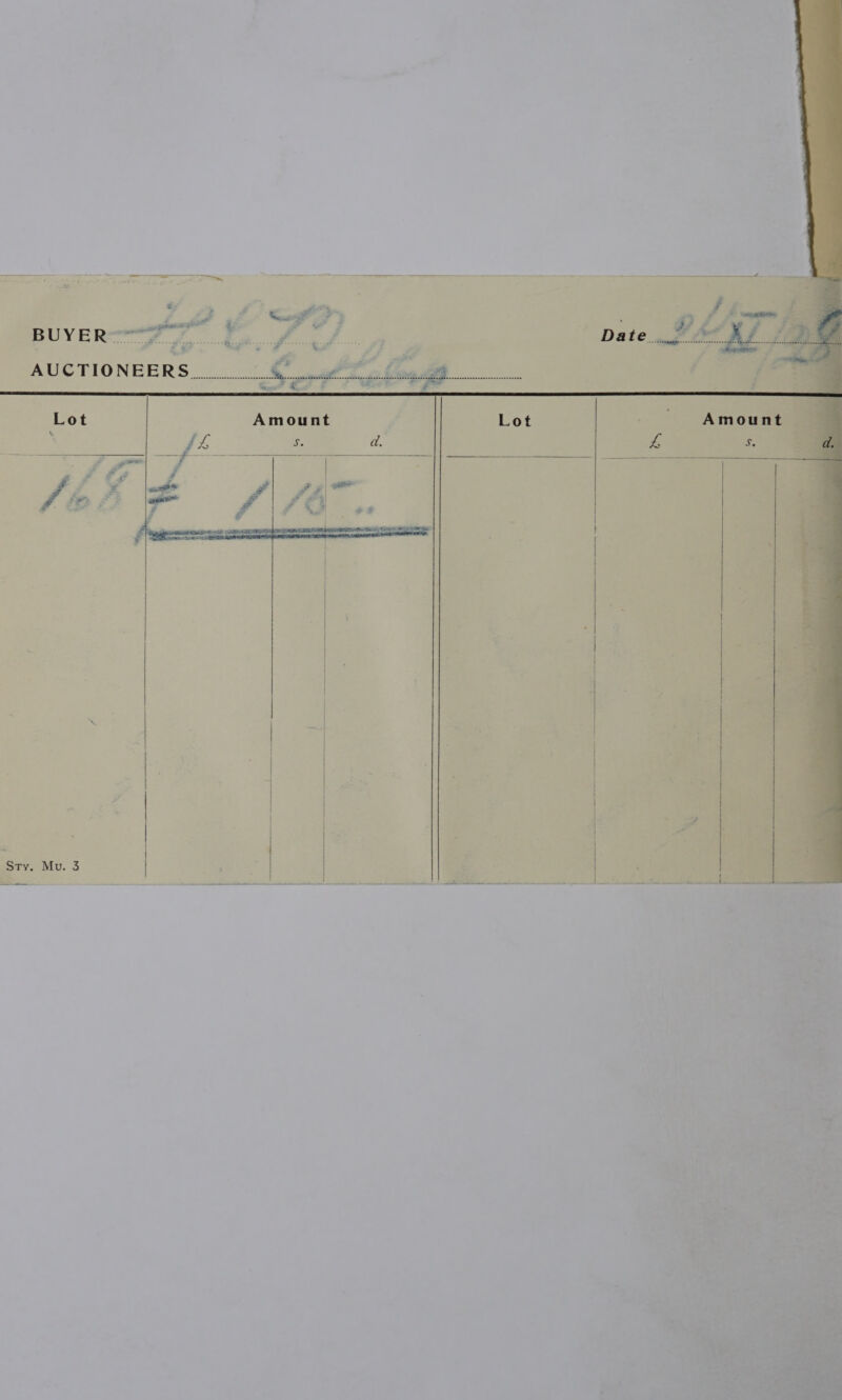 os Orr a BUYERS? f. se  AUCTIONEERS i ” at 4 ieee atteanerenseeesereraesecsereraneedibecsecseeatsaetensecateranueetesrataeteneanscedsecasensnguas              Sty. Mv. 3 |
