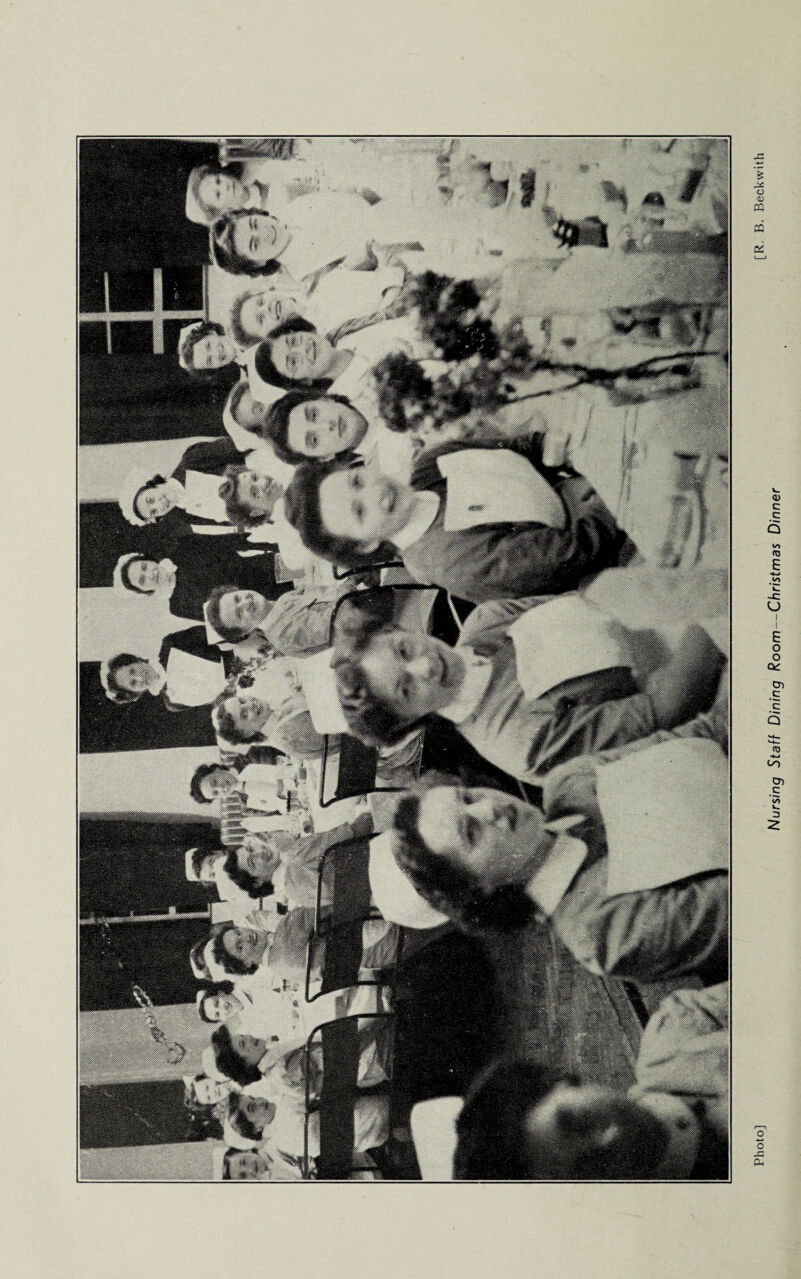 Nursing Staff Dining Room—Christmas Dinner