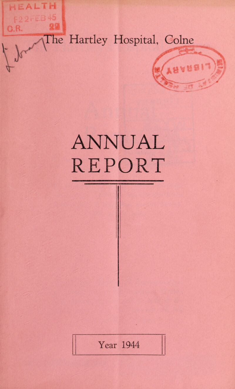 ANNUAL REPORT Year 1944