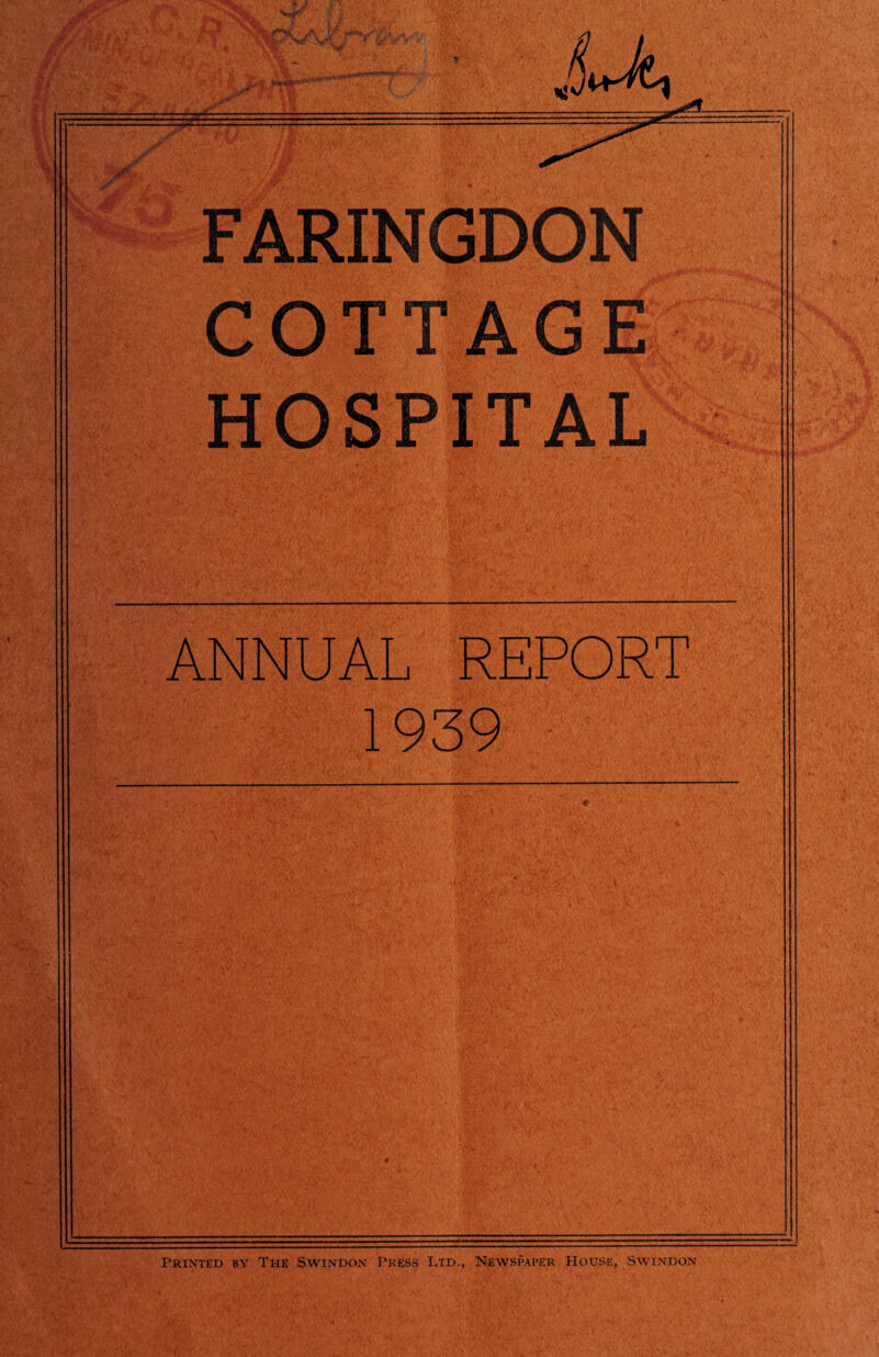 Printed by The Swindon Press Ltd., Newspaper House, Swindon