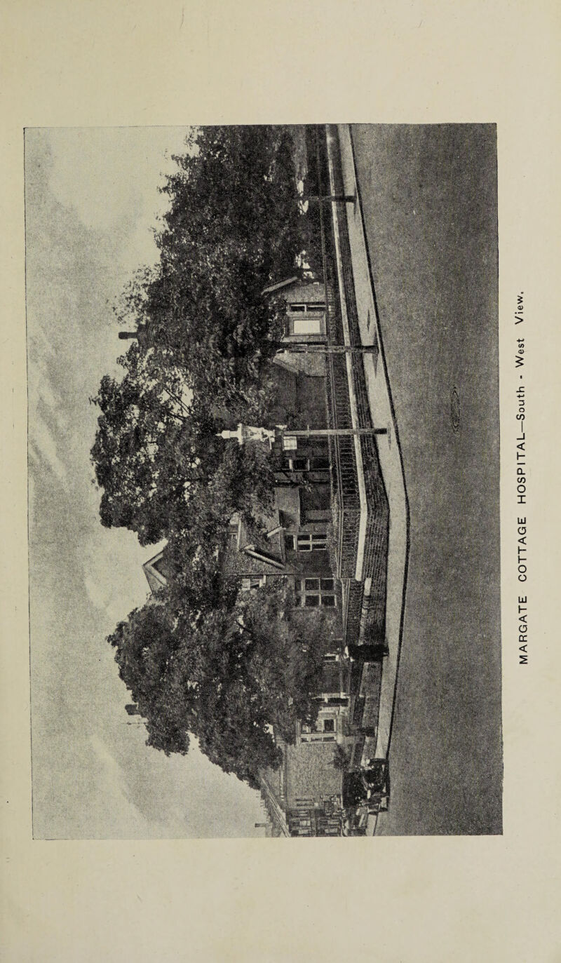 MARGATE COTTAGE HOSPITAL—South - West View.