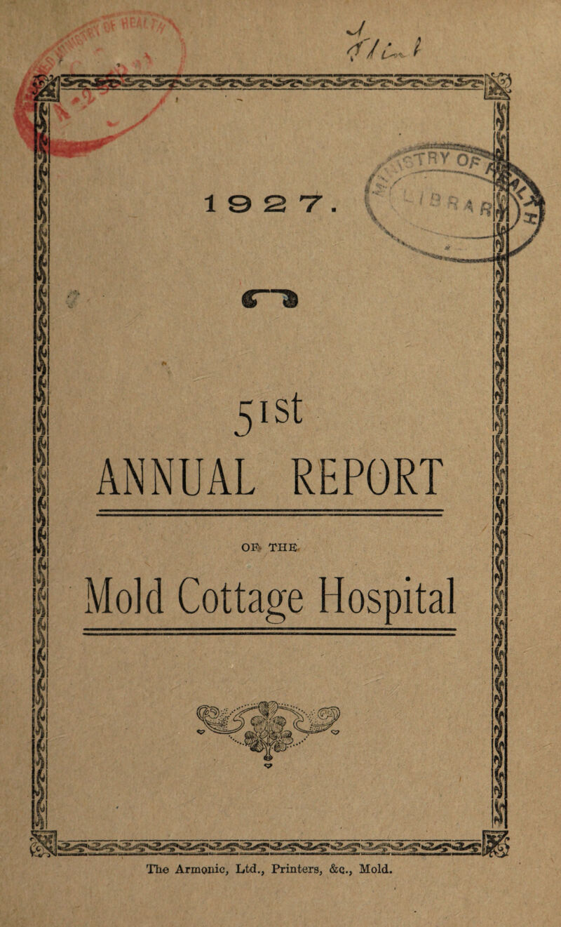 J llu / The Armonic, Ltd., Printers, &g., Mold. 1927.