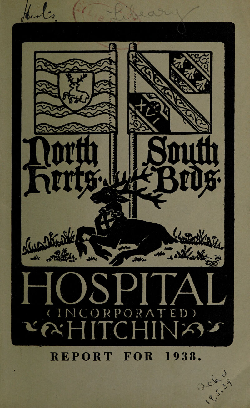 HOSPITAL (INCORPORATED) REPORT FOR 1938.