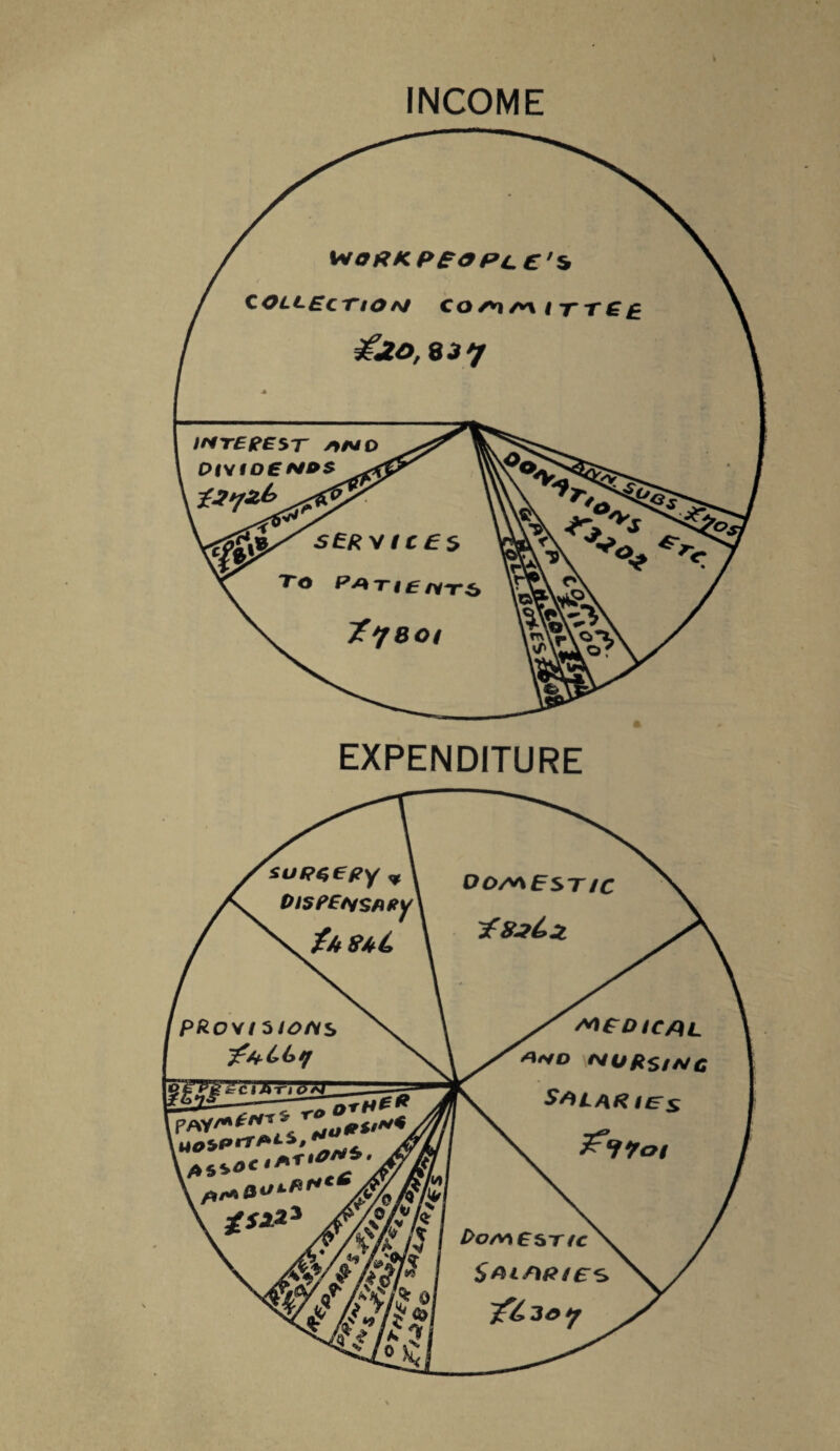 INCOME C OLL££c TlOtJ INTEREST AfiiO PlVloefiiPS^t tlfZL EXPENDITURE suRaepy 9 } PisfE/vs/ipy V iu ML / SAPDtCAL A«D cursing Sf^LfKRl^s K PROVI 5/tf/YS ciAtj on Vsftnl \ Y/Jf /$ I J>0/vye$TfC
