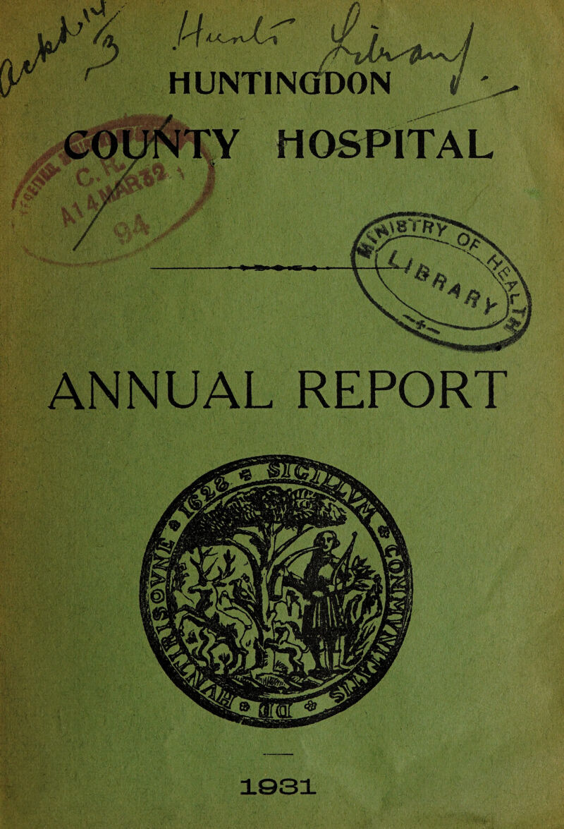 Jtp fj&r Y HOSPITAL ANNUAL REPORT 1031
