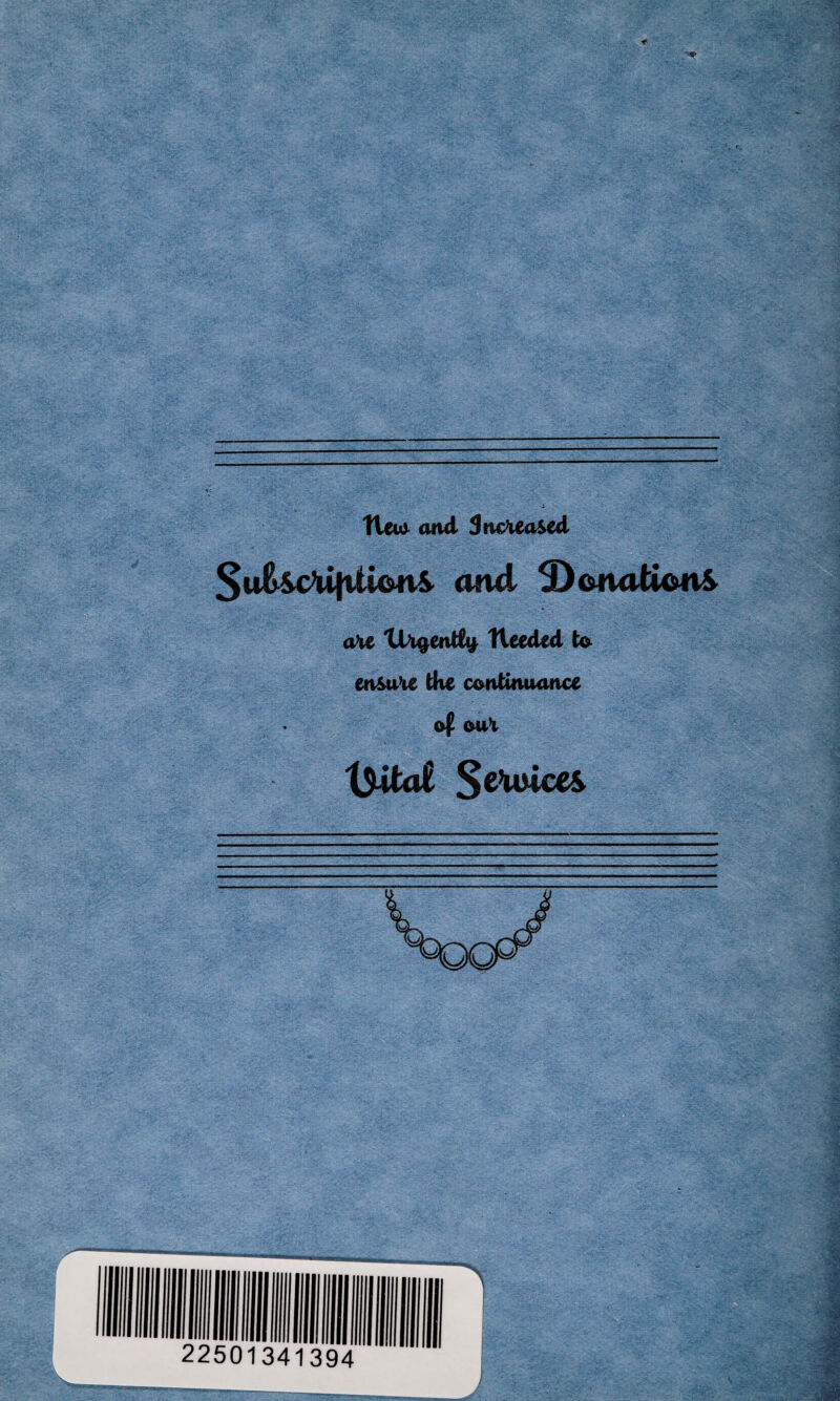 tleuv and SncUaMd Sid&tfiijitumS and ^D&natumS a\t VLhqmkty Heeded t& ervSu’ie tke cordimumce <4 Ollt t^ita£ Se’WHces