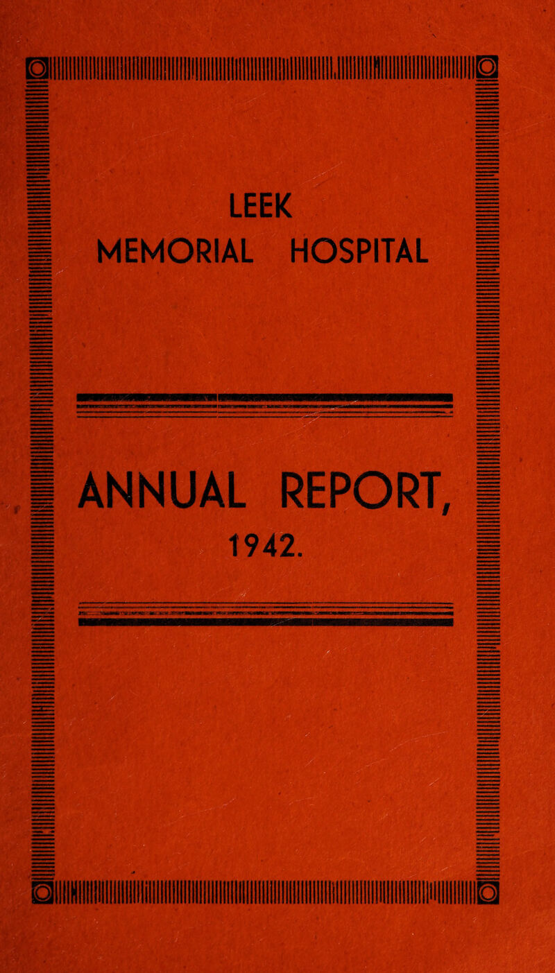 LEEK MEMORIAL HOSPITAL