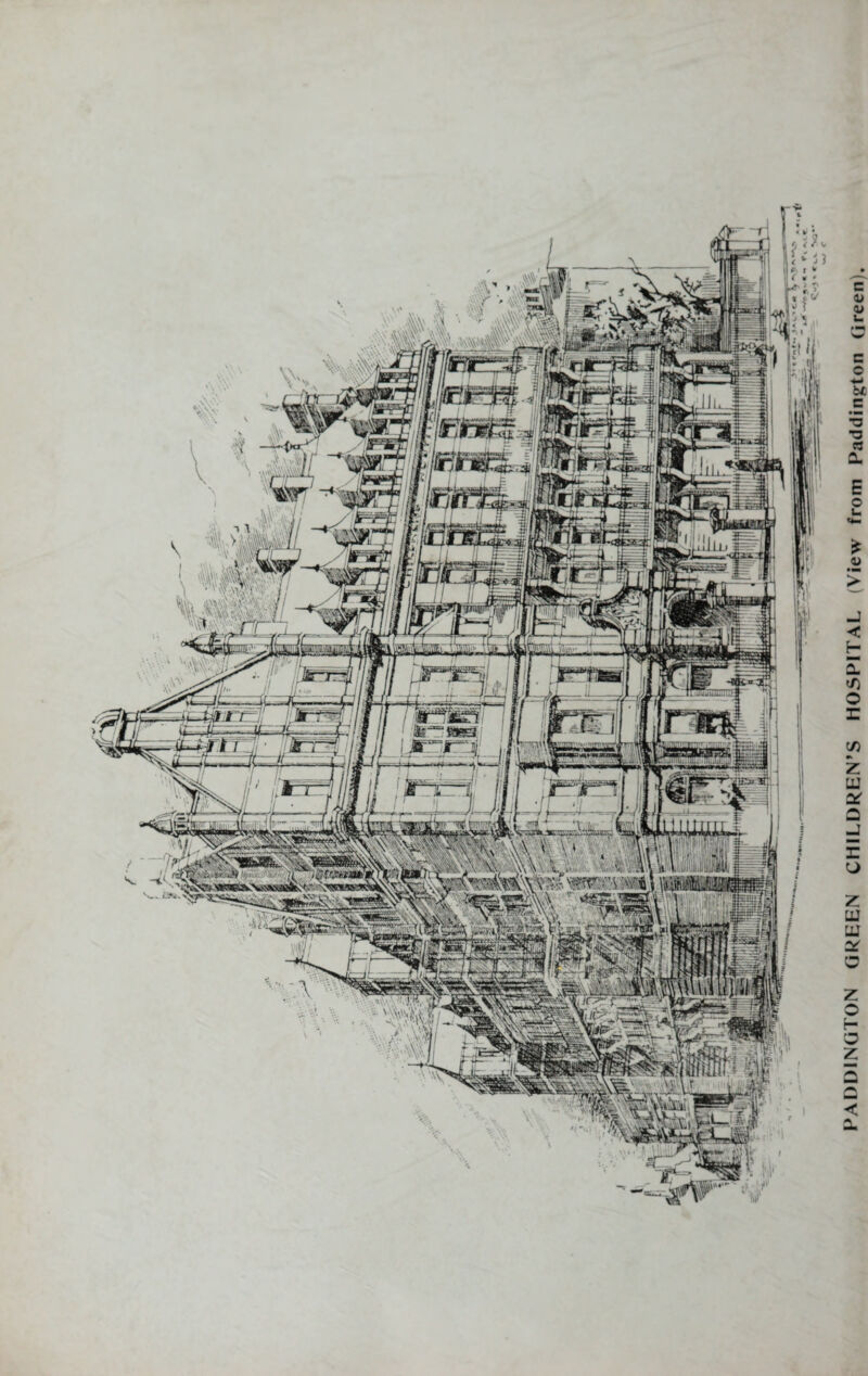 PADDINGTON GREEN CHILDREN’S HOSPITAL (View from Paddington Green).