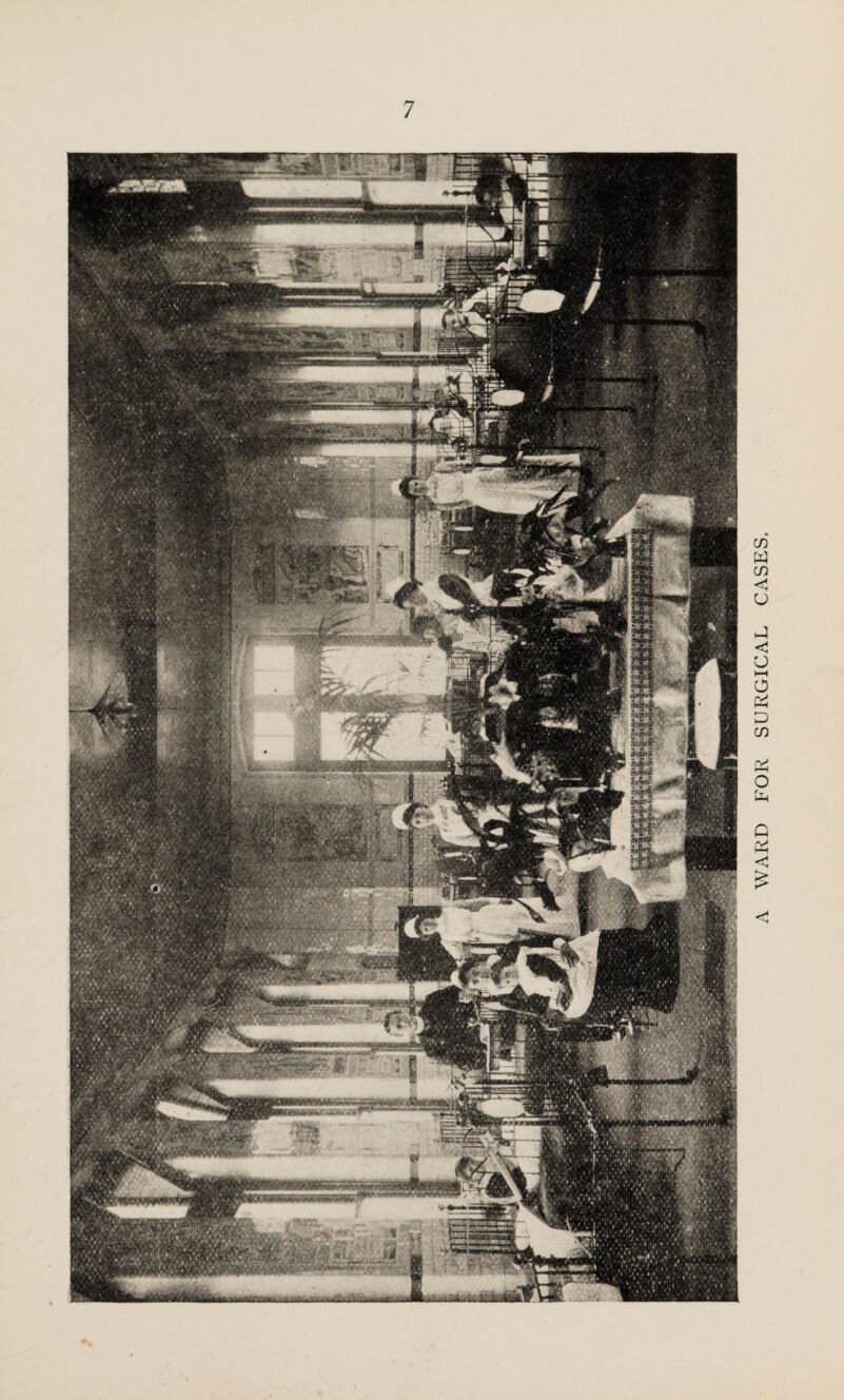 A WARD FOR SURGICAL CASES.