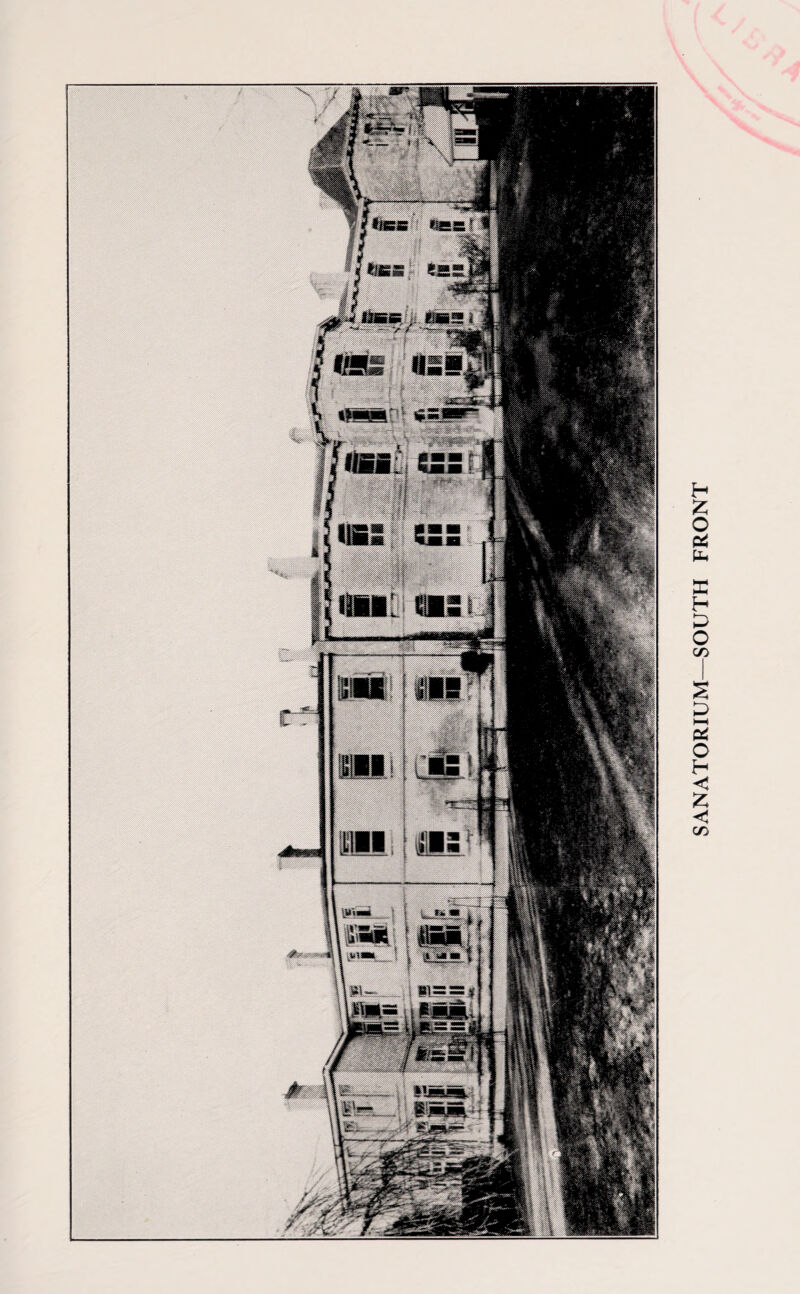 SANATORIUM—SOUTH FRONT