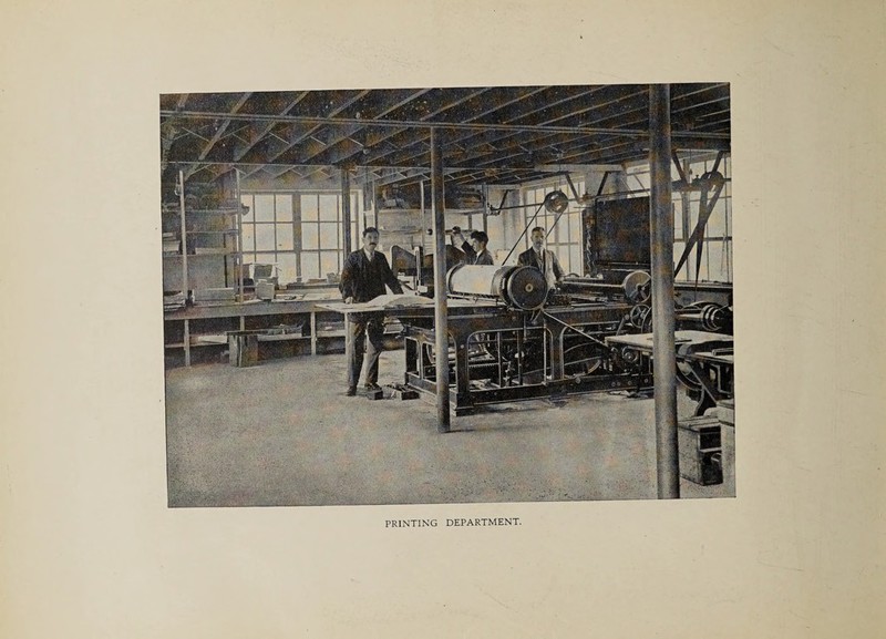 PRINTING DEPARTMENT.