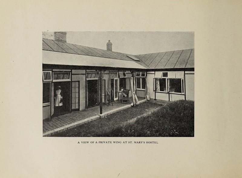 A VIEW OF A PRIVATE WING AT ST. MARY’S HOSTEL /