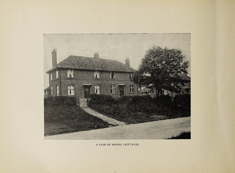 A PAIR OF MODEL COTTAGES