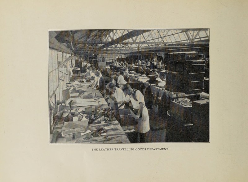 THE LEATHER TRAVELLING GOODS DEPARTMENT