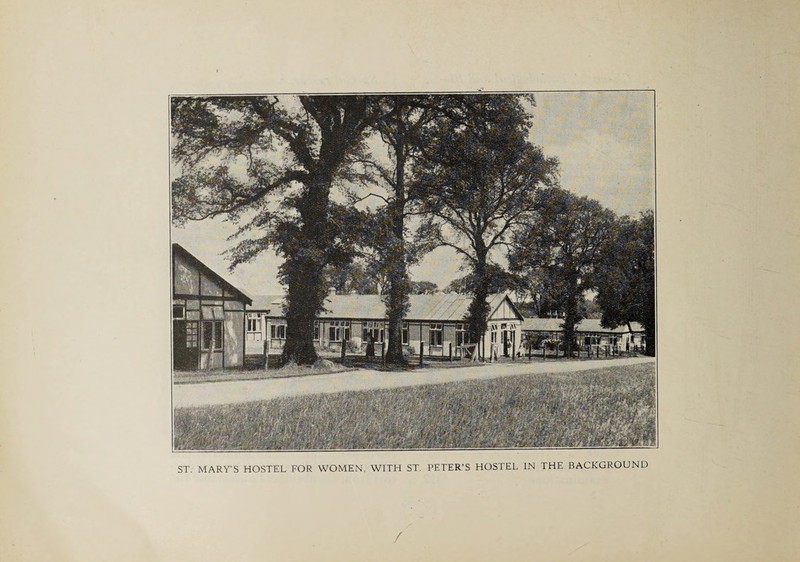 ST. MARY'S HOSTEL FOR WOMEN, WITH ST. PETER’S HOSTEL IN THE BACKGROUND