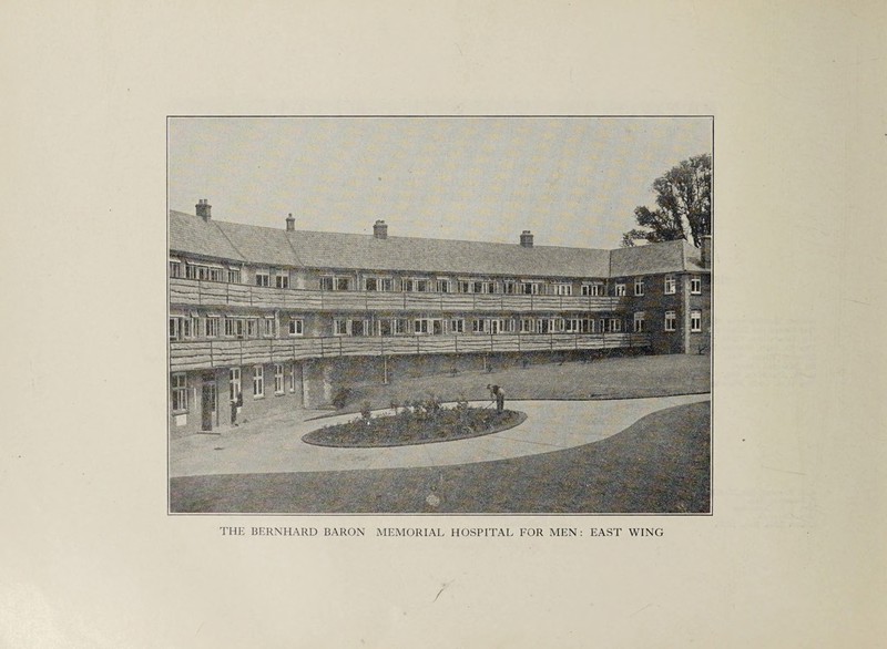 THE BERNHARD BARON MEMORIAL HOSPITAL FOR MEN; EAST WING