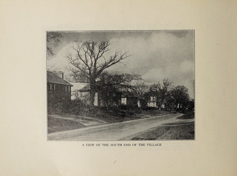 A VIEW OF THE SOUTH END OF THE VILLAGE