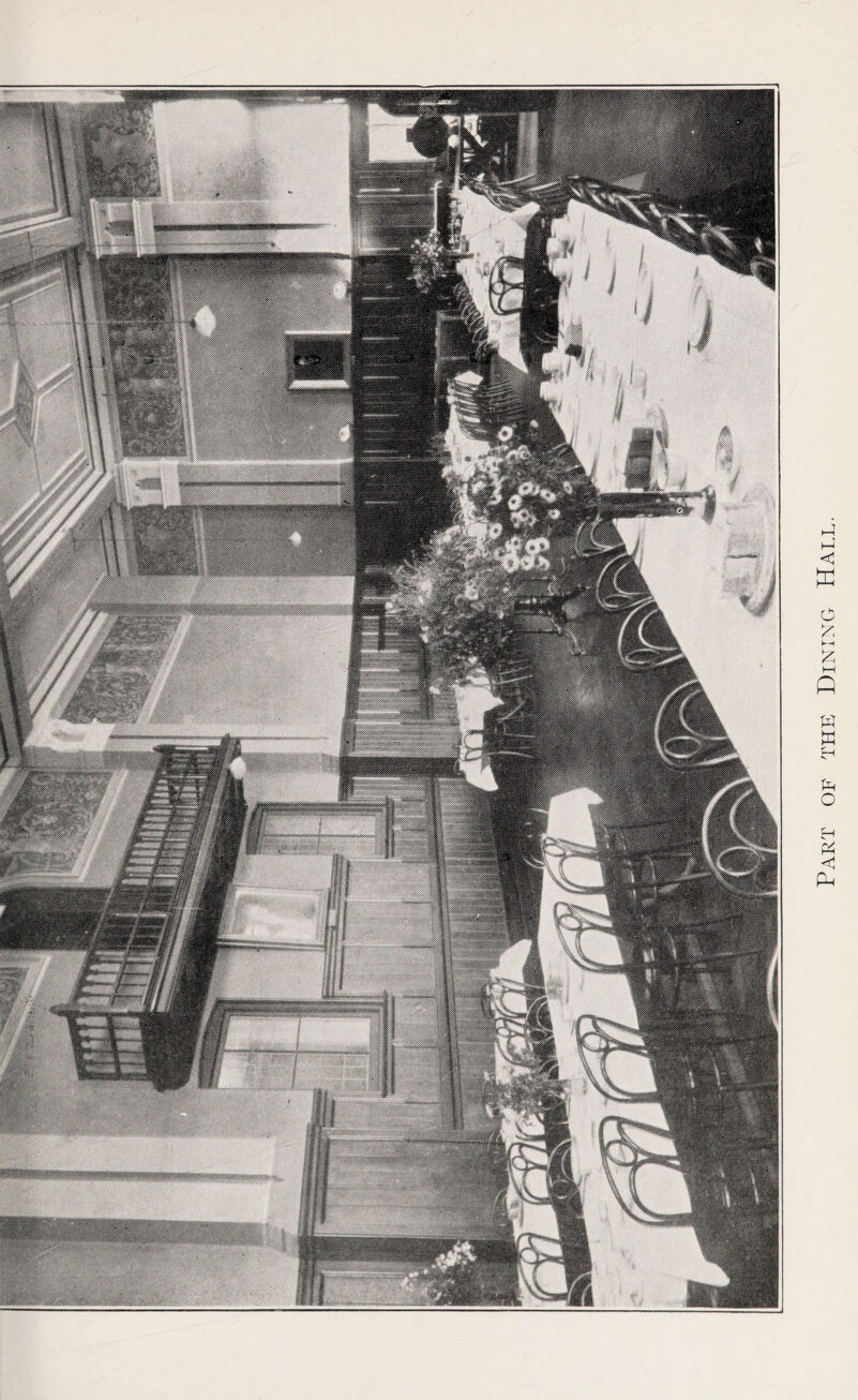 Part of the Dining Hall.