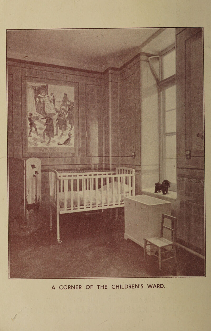 A CORNER OF THE CHILDREN’S WARD