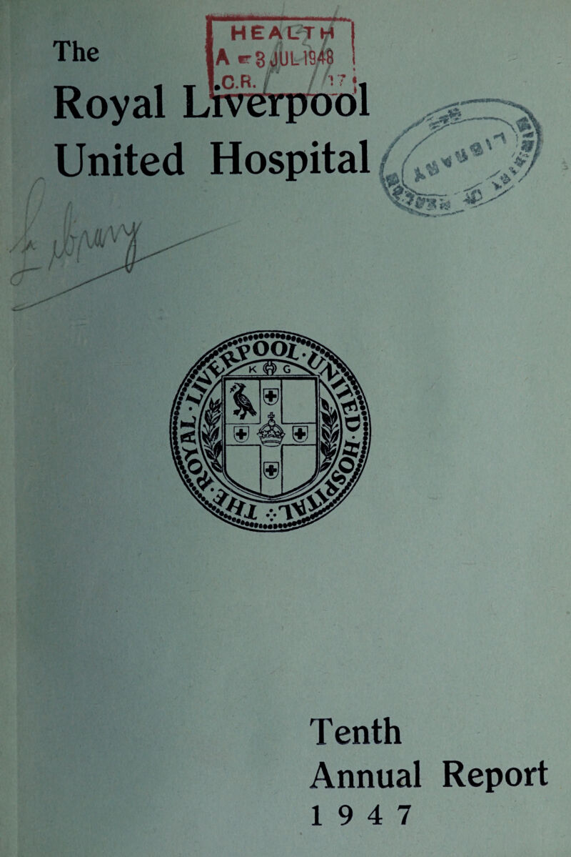 The United Hospital Tenth Annual Report 19 4 7