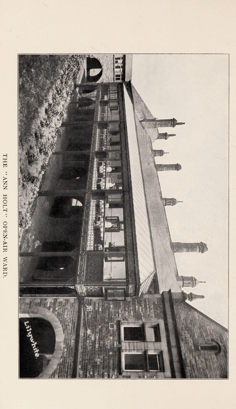 THE ANN HOLT OPEN-AIR WARD.