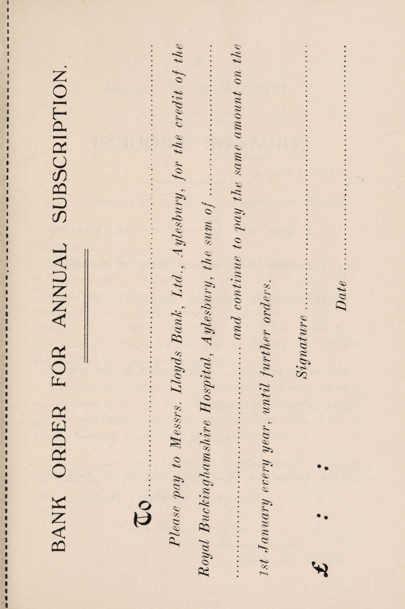 BANK ORDER FOR ANNUAL SUBSCRIPTION. o to <3 ^3 <50 ?» <50 <0 to <3) 5*3 <>> 03 <0 5*3 to *“• 5$ <3 '“'O K2 03 O 03 03 50 <3 to ^3 S3 <50 03 <3 50 § <s> 03 <50 to <• O* <S> r03 O.. <50 ^3 Xj t»o <3 to •t~ 03 O <0: *<S> 03 5*} S3 * ^ <50 -'to <>» oq <3 <50 S3 53 to 55 o <S> <3 <3 <3 3: 03 <x> f^O to >3 fS <3 to <50 o> <S> cO C- *<>> to $3 53 <50 S3 55 <50 5- 53 50 C^*i So o <S> •st *Oj 53 50 ^3 ^3 t- 50 ^3 <• 5C T-t 50 5^. 35 to S3 S3-3 •<s> Cq Date