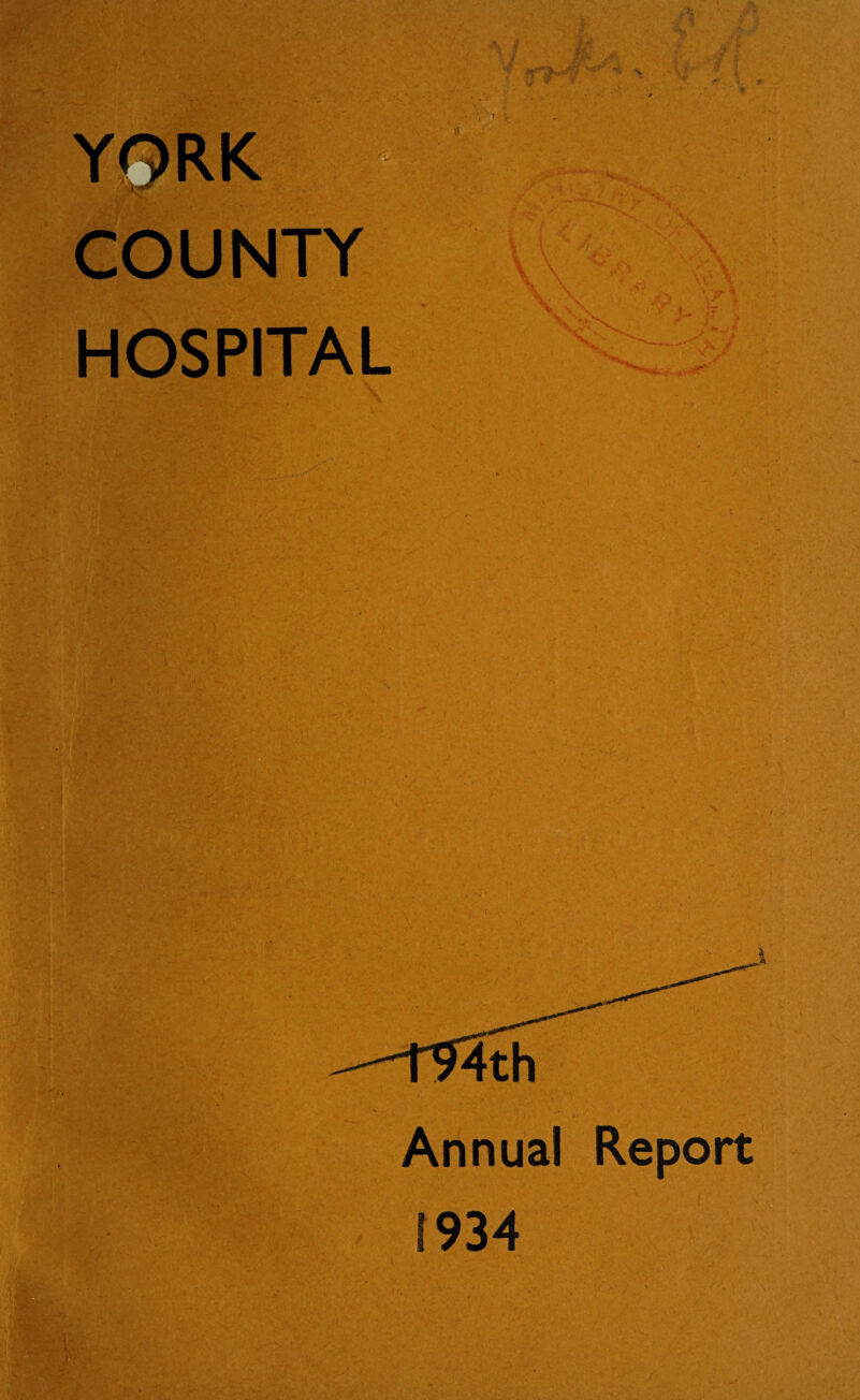 Annual Report 1 1934 ' '