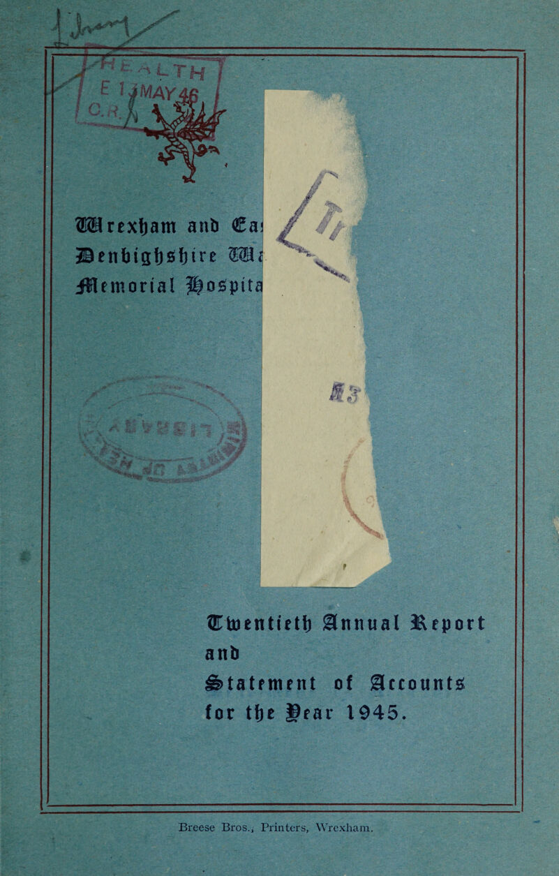 Breese Bros., Printers, Wrexham.