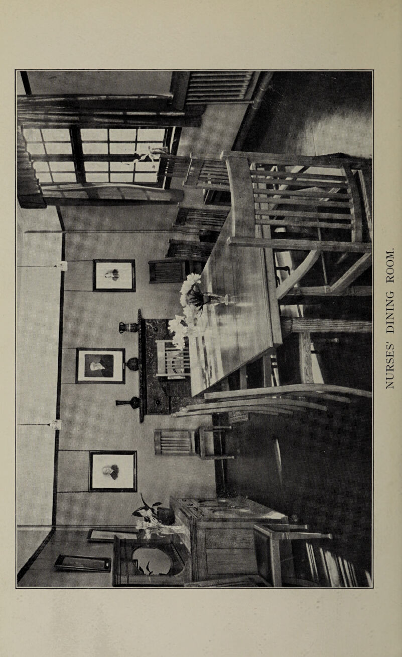 NURSES’ DINING ROOM.