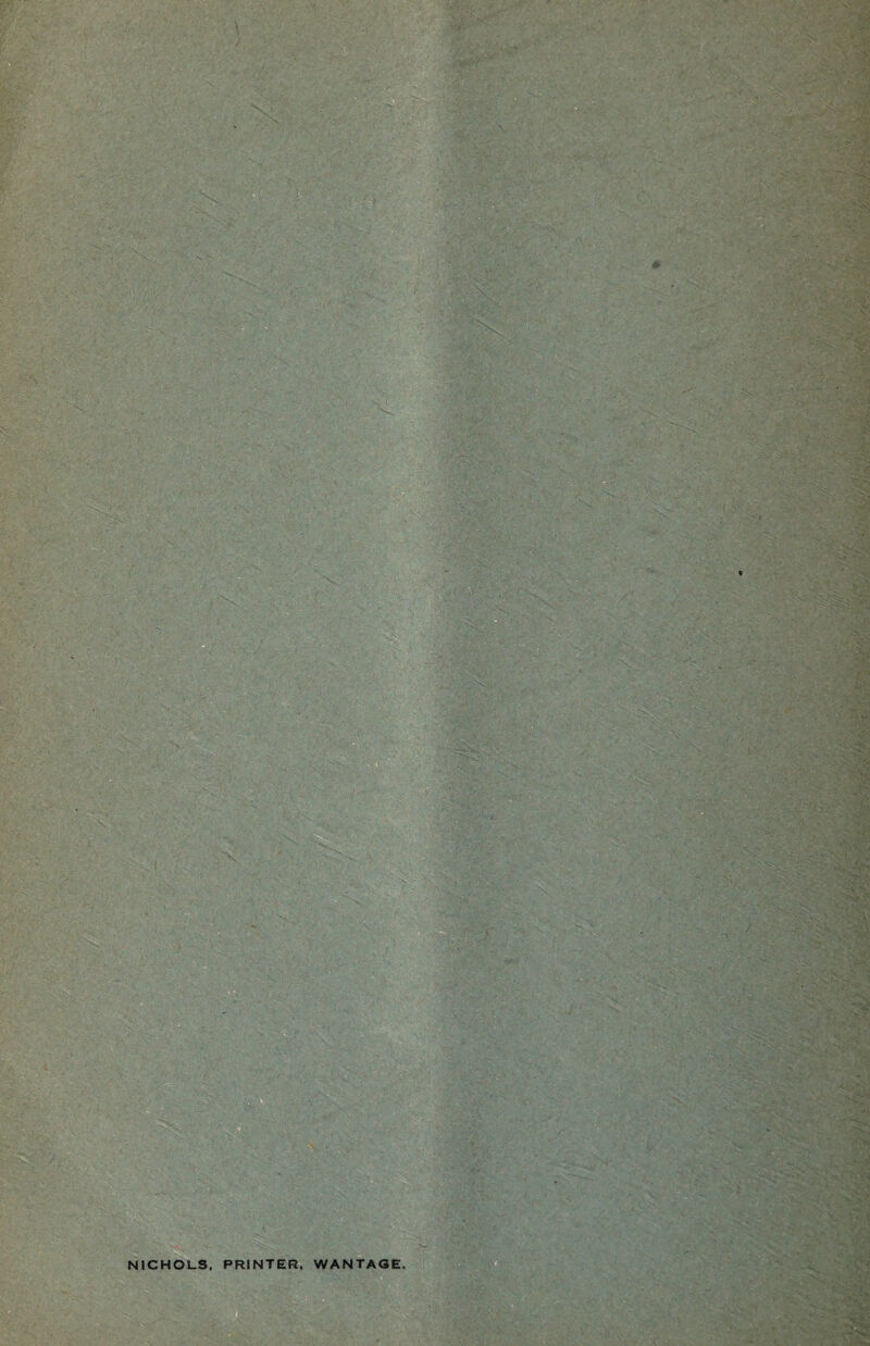NICHOLS, PRINTER WANTAGE.
