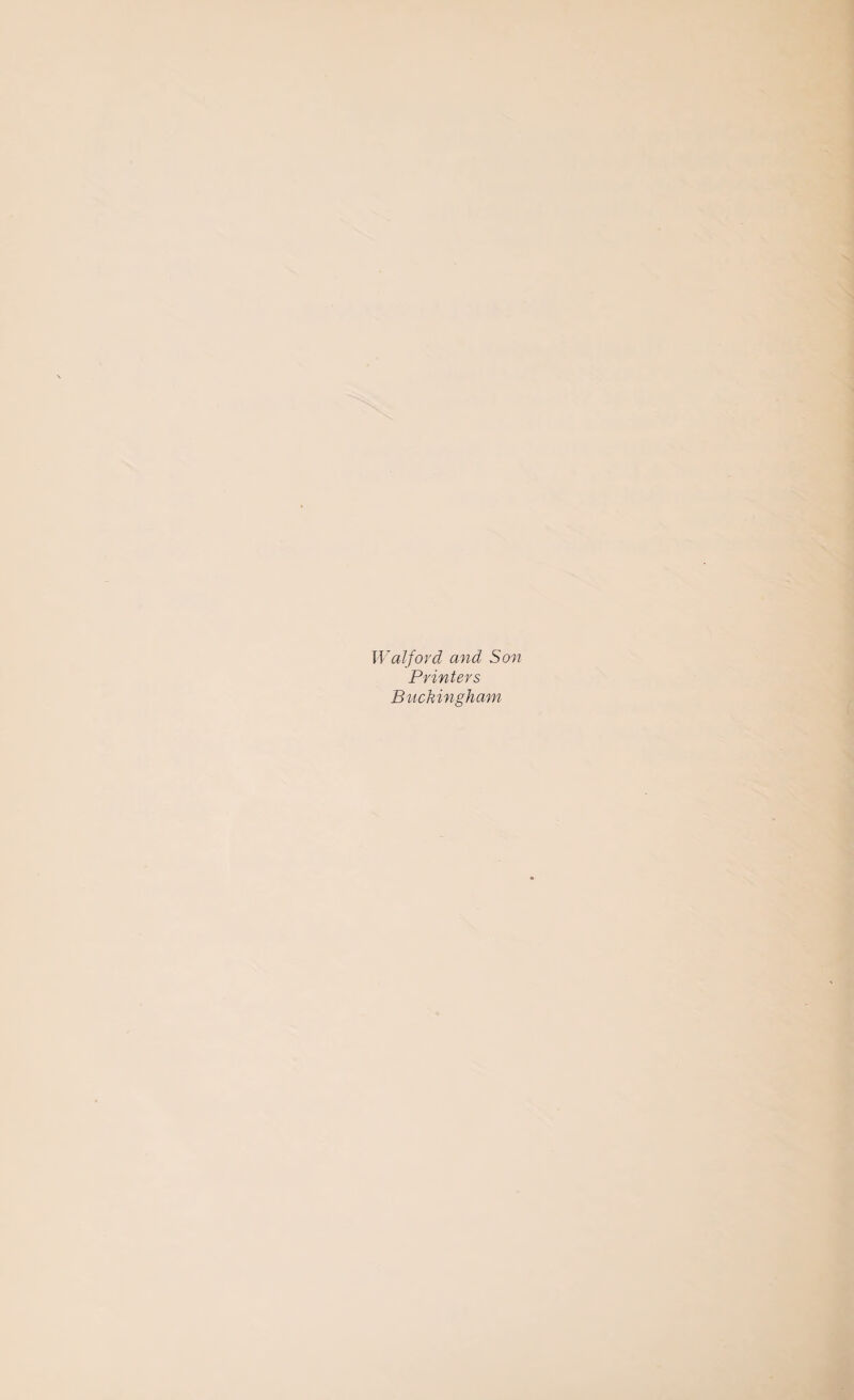 Waif or d and Son Printers Buckingham