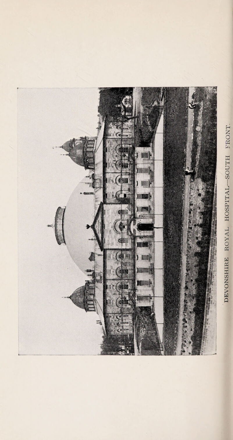 DEVONSHIRE ROYAL HOSPITAL—SOUTH FRONT.
