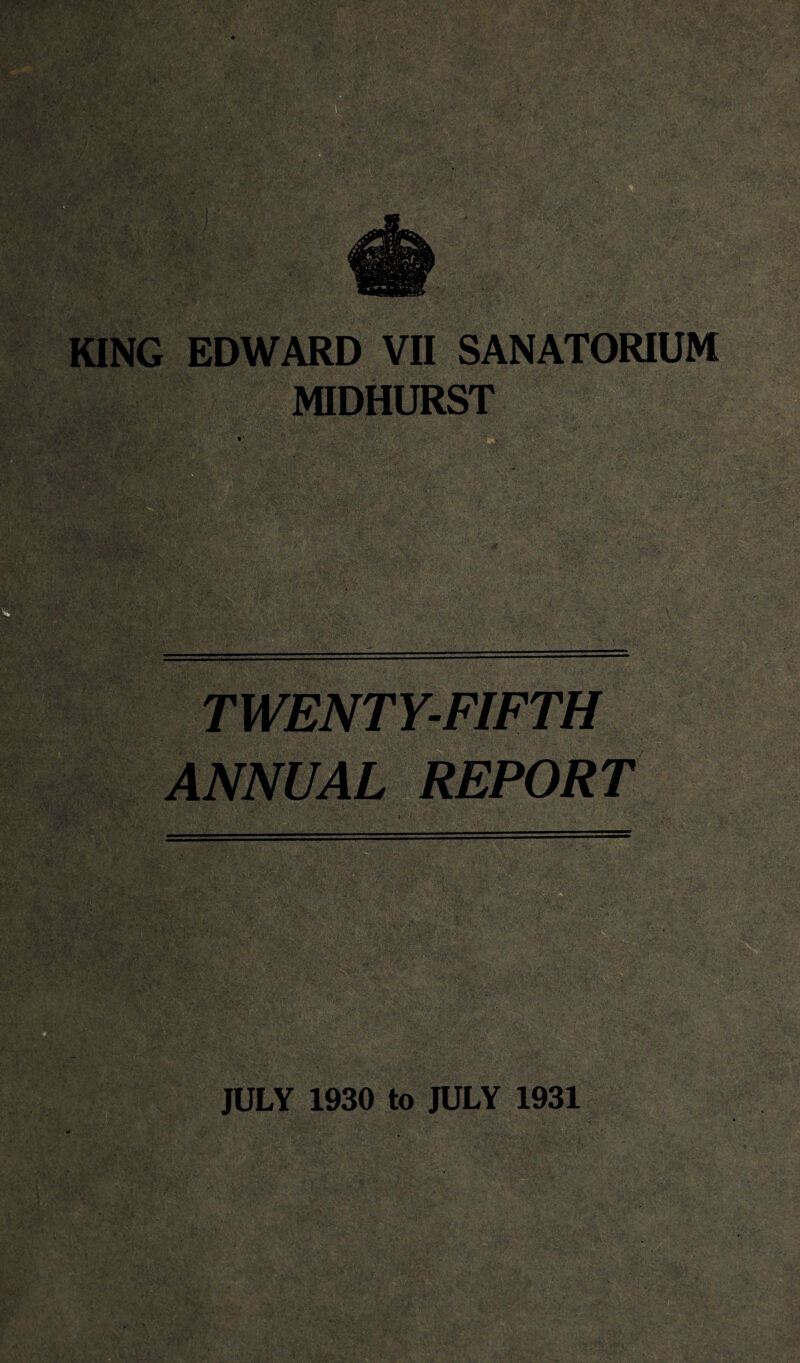 ’ TWENTY-FIFTH ANNUAL REPORT