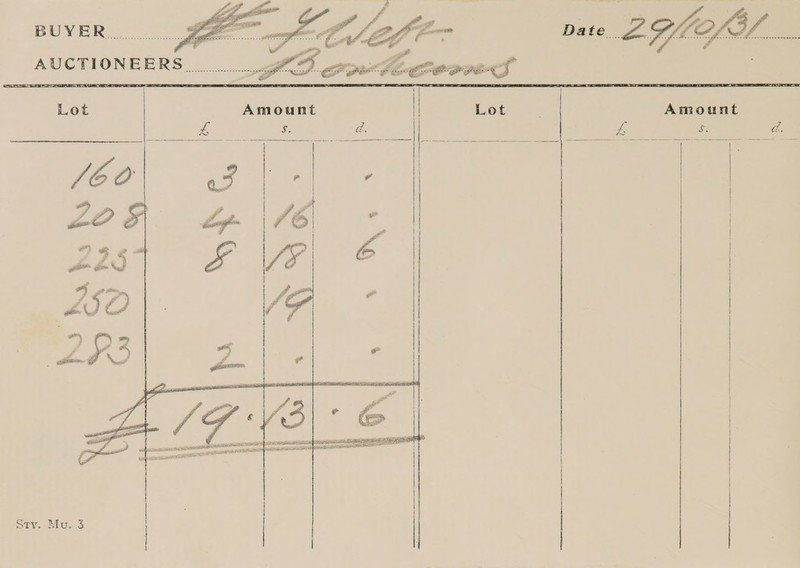  Lot Amount ue is da. iz         