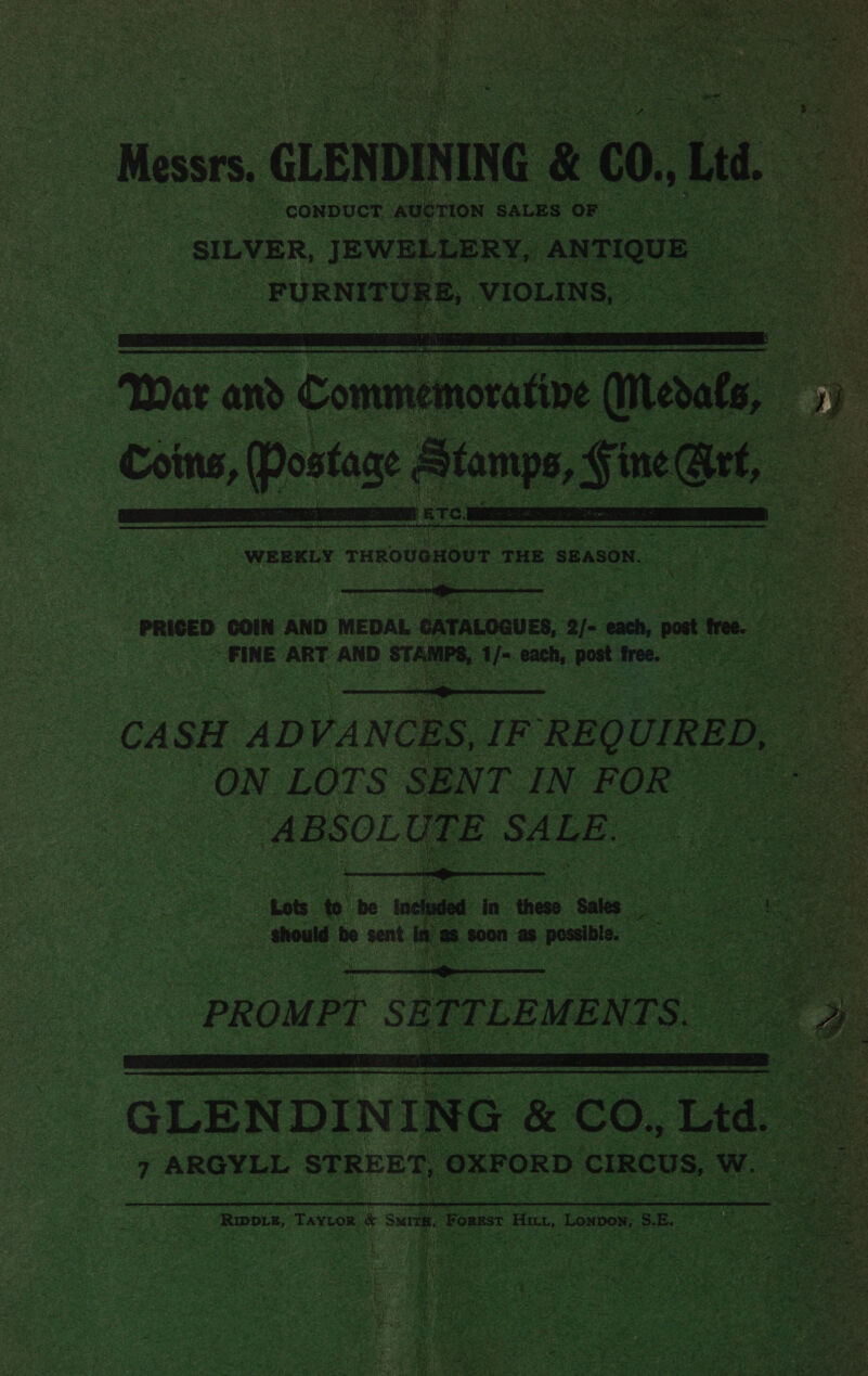 ee PE ; 7 : 4 : 5 a WEEKLY THROUGHOUT THE SE ¥. ~ peaert | gue : f ~-PRIGED OOIN AND MEDAL FINE ART AND ST. 