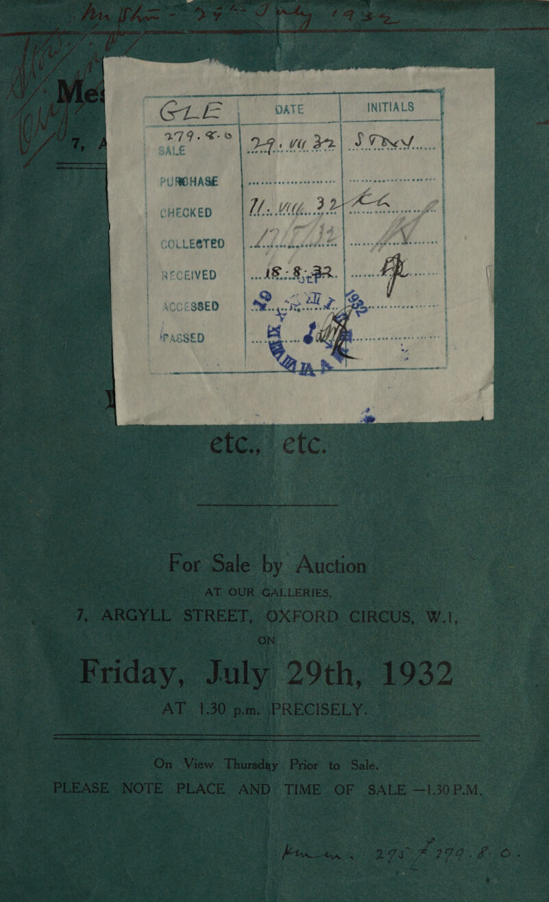 o SOP ARRAN = |. DATE INITIALS (SH. | fee : A Pa Ne de ARR ae ee exmaniienauibecinae | “4 He ben. 6032 ON f Alf P°8 Reg tow PURO HASE PUR o's vp ddglesu os CHEOKED VW. Vih..3 2 Pte 4 a COLLE6TED RECEIVED 