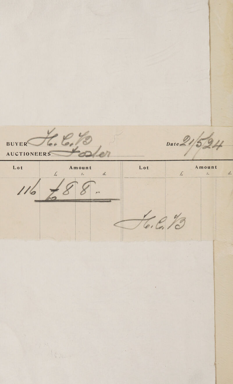  Lot  Vo.        S a.    