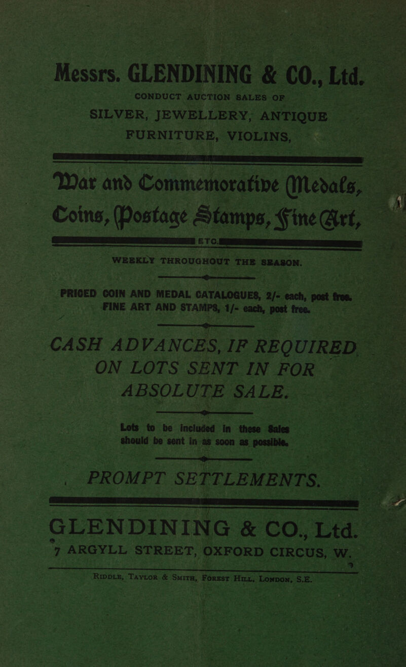           FURNITURE, A)  War and eaten  _PRIGED COIN AND ahi Bs aa 2/- cach, post free, | FINE ART AND STAMPS, ae each, post free, sa Be. ¥ Hy 4 oe pov ? i = > <-Ae : es 2S, IF REQ vIRED, | = ON LOTS SENT IN FOR 3 val tis ;  My  {   peel as possible, t th     
