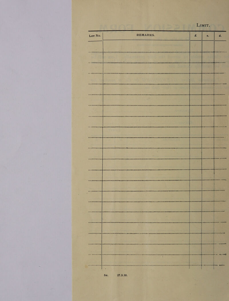 Lor No.      eeeeecces eescesee     eos en ee eneeceeese            seeeooeseace  @eeseceecen     eeevesesseeee eeceeooes eoeecceos eeeocere              @vesservevcesre eeoosvteoree eveeee eccvoce  eceeeo eeeceere             eeoseceeceecce eoecceoe eserteeeseos eS oeeves evceresse eeoceeesesd                 eececesse ecece ecoce  e@eceoceoe  ececceos eoecose  eeeveces  eocescece sceccece   eoseced see  eeoeeseseesssevesosce    eeceeecs eee seececosaseesove eee eeoscese eseee  5m.                ; :           Ss. d. SOCCSC SEBS SEE OER H ew eeceseecoe eecesreen eeeeeeceosiees eeereeoesioeetorres eeeeeessoees 1 e@eeececessiose eeeceeosegocseesece ss eoosee vesece     eee eceer® cocleeesceoe seejeeecseceee  eeeorvere eoeececs eo ay L sonposeccoes eveeossorens” @eveeseer eoenreeee eeeereeont ee eases. / ese eee eoeie oe 00, 068 ee0}@e6 600646 