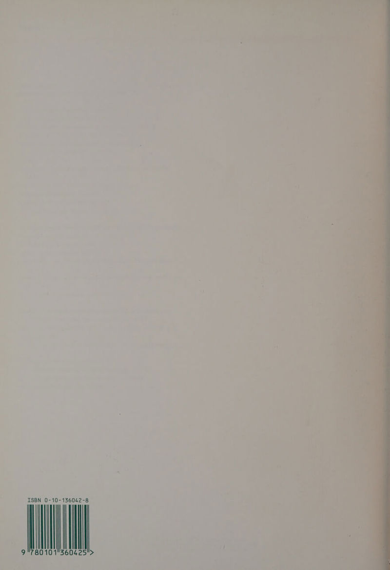 ISBN 0-10-136042-8 | 101°360