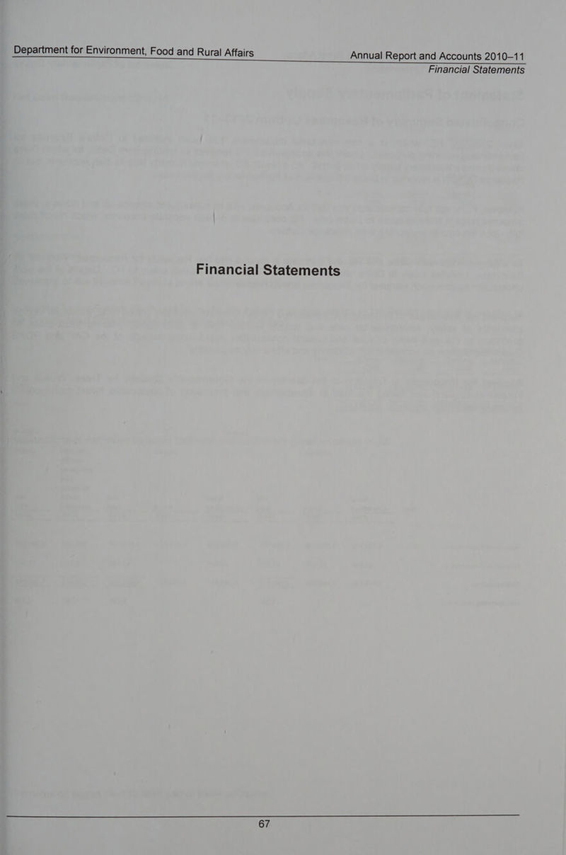 Financial Statements Financial Statements