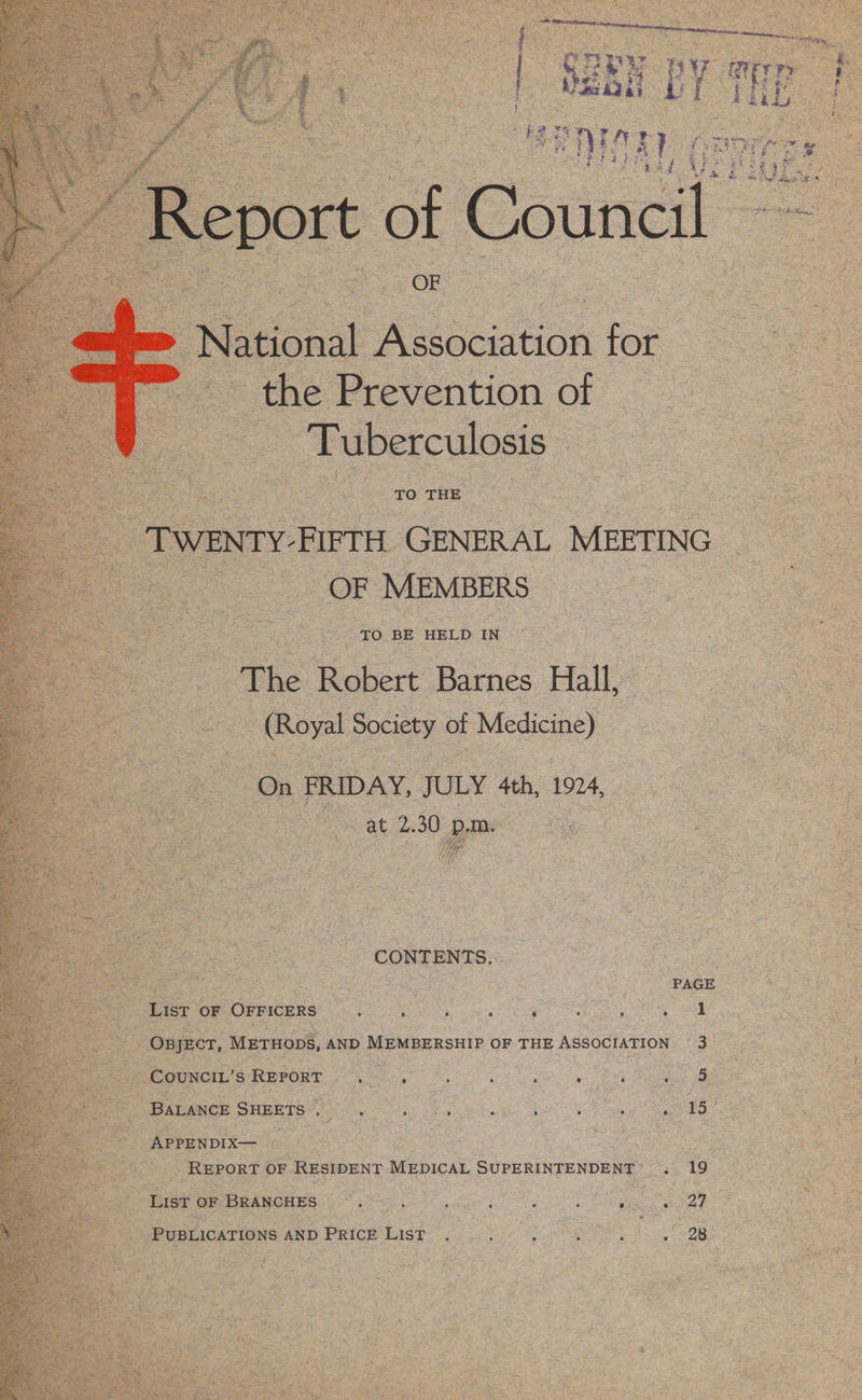 ssi ciation uae OF “MEMBERS | act ters ae : oe ae bs eet ‘BALANCE SHEETS . \