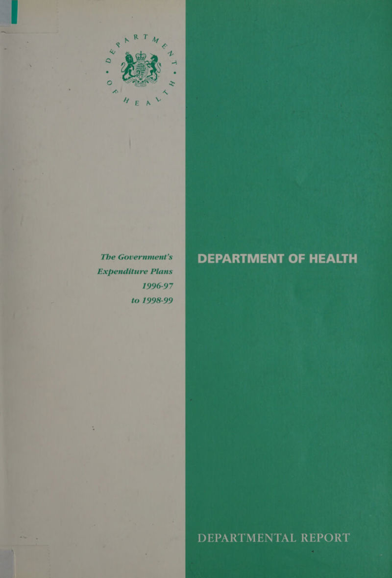 1996-97 to 1998-99 DEPARTMENTAL REPORT