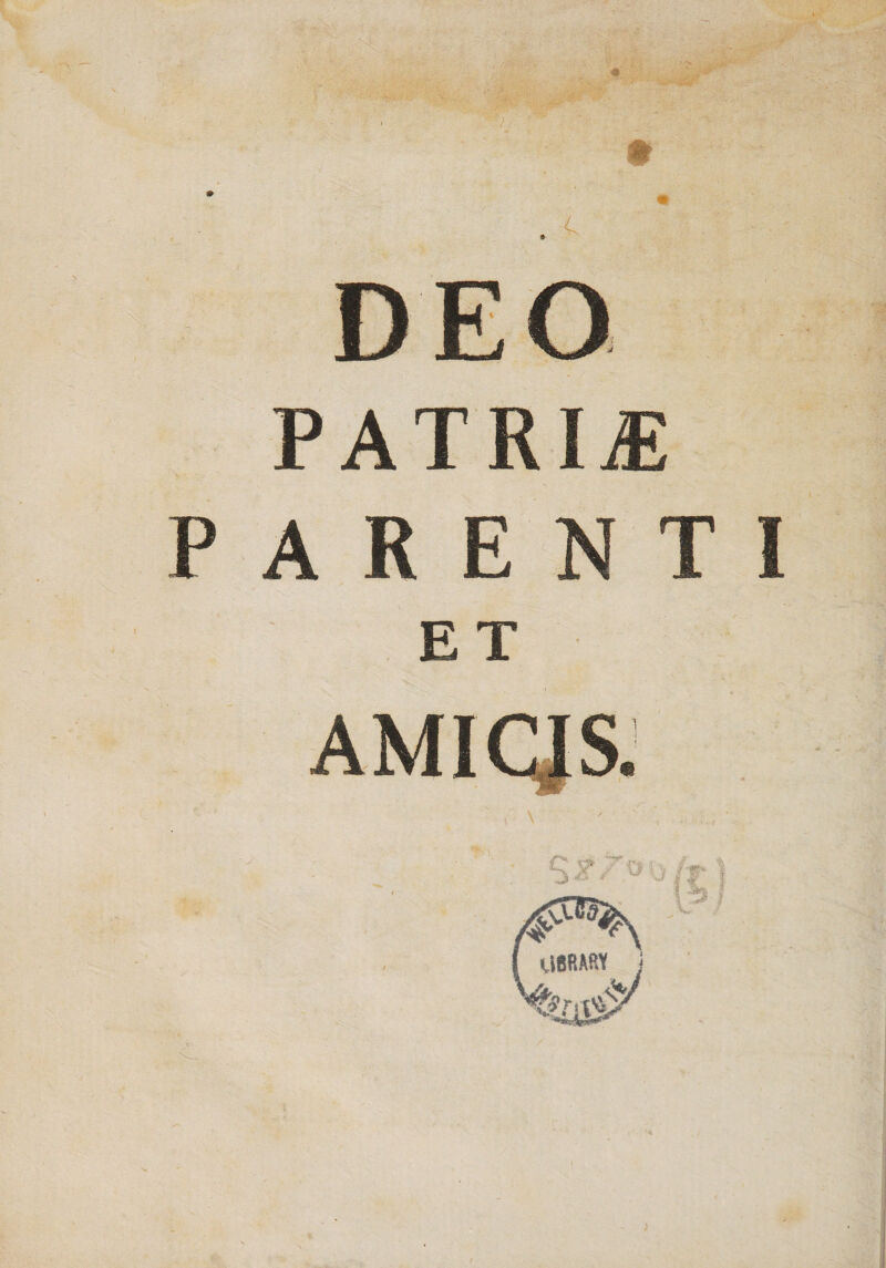 PATRItE PARENTI ET AMiqs. &gt;