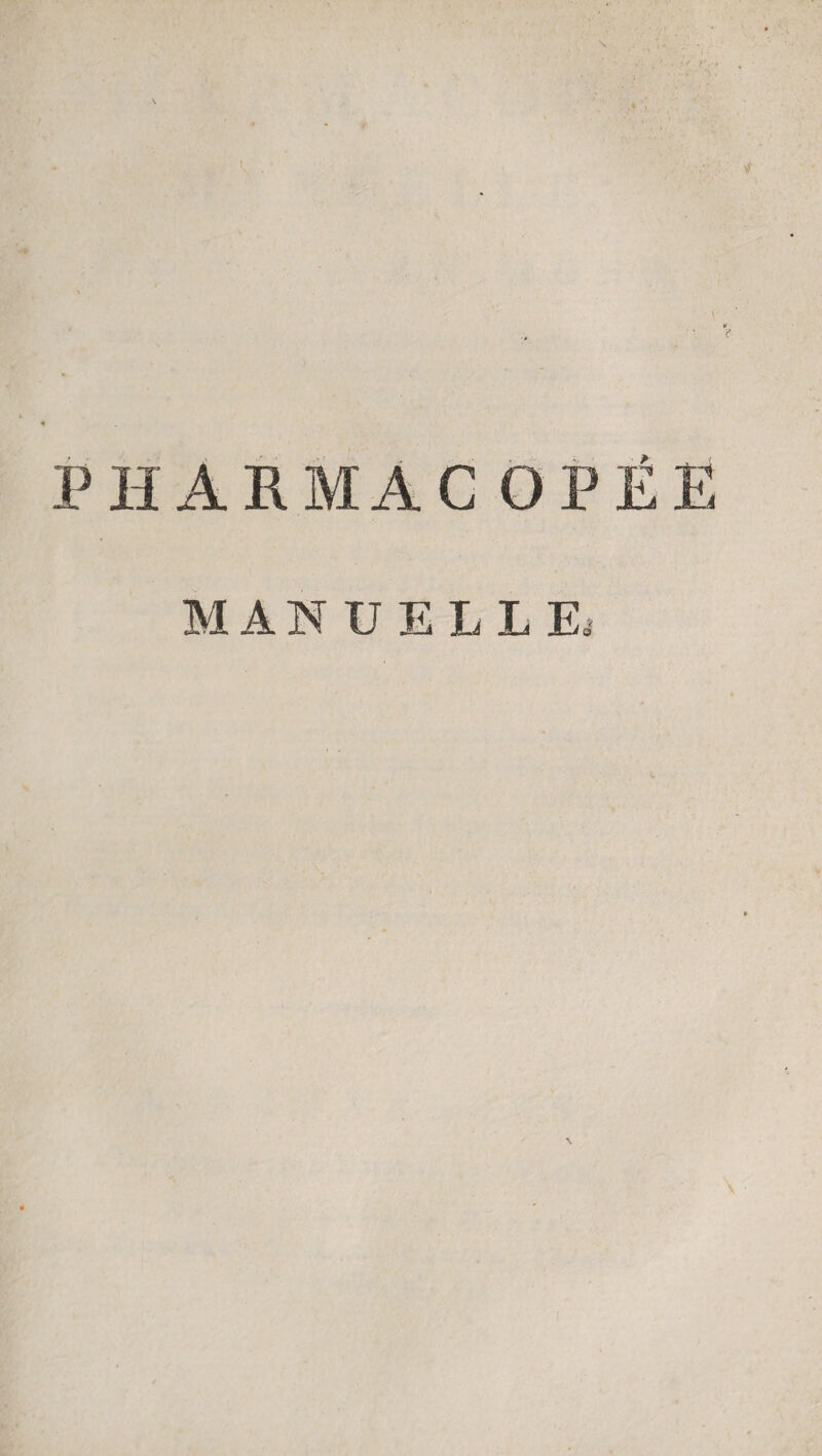 MANUELLE.'
